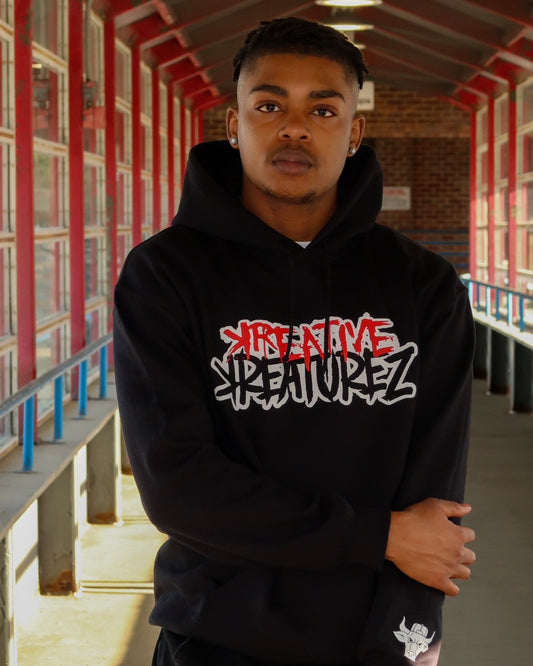 WELCOME TO THE ZOO HOODIE - BLACK
