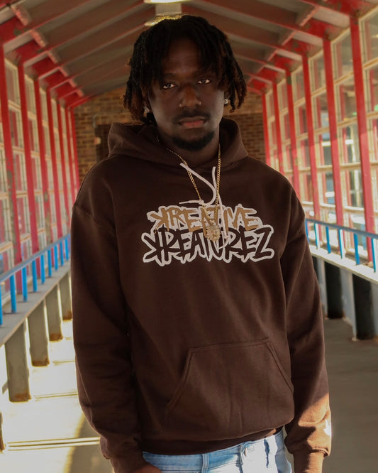 WELCOME TO THE ZOO HOODIE - BROWN