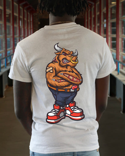 BULL T-SHIRT - WHITE